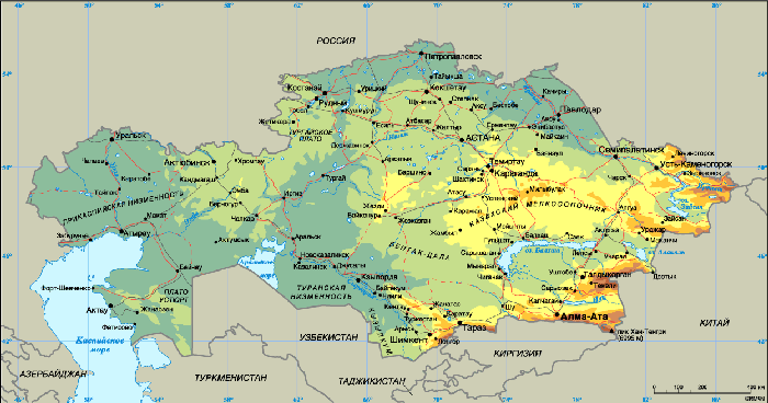 перевозки в Казахстан